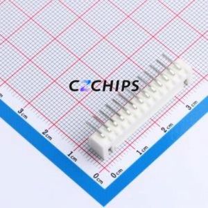 BX-HA2.54-13PWZ Wire-to-Board Pin Header Bent Lead Through Hole,P=2.5mm Connector 1x13P 2.5mm Right Angle Insert XHB - Product Image 2