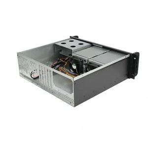 Boîtier de serveur industriel 3U <span class=keywords><strong>19</strong></span> pouces à 8 baies, profondeur 390 mm, avec alimentation par ventilateur, stockage 3D, châssis de serveur cloud - Product Image 4