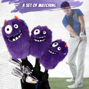 Nuevo Diseño de Funda de Peluche para Cabeza de Palo de Golf, Accesorios de Golf, Fundas de Peluche para Palos de Golf - Product Image 3