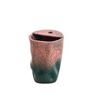 Tasse à café en céramique émaillée au four Lelyi, style créatif minimaliste vintage, artisanale, irrégulière et délicate, de haute valeur, pour un usage exclusif