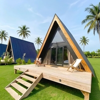 Maisons préfabriquées en bois de style scandinave, design moderne et luxueux, en kit, pour le Canada et la Hongrie