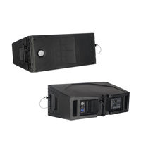 Système de sonorisation de scène professionnel HDL20A, enceintes passives 10'' Line Array Titanium 8 Ohm AC, intérieur, plastique