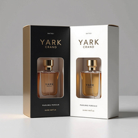 Boîte de parfum en carton personnalisée avec logo de marque imprimé