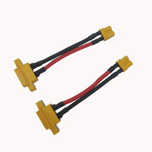 Câble adaptateur de charge XT60 femelle vers connecteur mâle JR JST SM, convertisseur de câble 20AWG 150mm pour batterie RC - Product Image 1