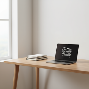 La desorganización es el enemigo de la claridad - Camiseta promocional - Product Image 1