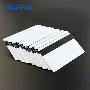 Wholesale Smart Printable RFID Blank Magnetic Cards Chip PVC TK4100 T5577 CHIP wholesale membership card