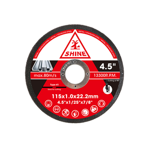 Cổ Phiếu Khuyến Mãi Giá Hot Bán 4.5 Inch 115*1*22.2 Mm Kim Cương Mài Cắt Đĩa Nhôm Oxit Nhựa Cắt Đĩa - Product Image 1