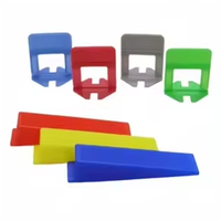 Système de nivellement de carreaux en plastique moderne Clips entretoises accessoires 1mm 1.5mm 2mm prix d'usine pour une utilisation en appartement