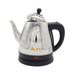 Cordless Water Pot 201 Stainless Steel Thermostat Switch 1.2L <b>Temperature</b> <b>Control</b> Automatic Shut-off 360 <b>Kettle</b> - Product Image 3
