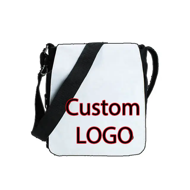 Prosub Sublimation Shoulder Bag Logo Print Small blank polyester Canvas Crossbody Bag Sublimation Messenger Bags for women