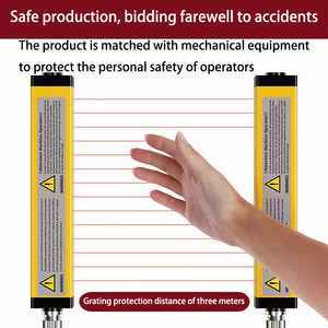 MDCN Safety Protector Area <strong>Sensor</strong> High Accurate Infrared Light Curtain Safety Light Curtain Automation L1 Brackets ELV NPN/PNP - Product Image 6
