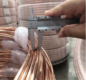 1/4 5/8 Inch Loại K L <span class=keywords><strong>M</strong></span> Điều Hòa Không Khí Pancake Coil Ống Đồng 6.35*0.7Mm Ống Đồng Điều Hòa Không Khí Ống Đồng - Product Image 2