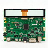 Scheda PCBA per Casa Intelligente con Display TFT, Materiale FR4 Multistrato, Circuito di Controllo Principale per Applicazioni Automobilistiche