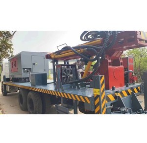Compresseur d'air intégré à bord, appareil de forage de puits d'<span class=keywords><strong>eau</strong></span> de type camion pour forage de 300m - Product Image 3