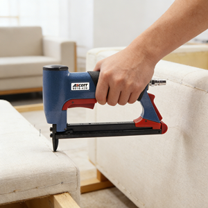 Pistola de grapas neumática industrial y <span class=keywords><strong>para</strong></span> bricolaje 21GA 8016, clavadora de acabado tipo U de corona ancha, herramienta <span class=keywords><strong>para</strong></span> decoración de marcos de fotos, pistola de grapas <span class=keywords><strong>para</strong></span> madera - Product Image 3