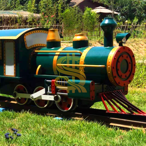 Train électrique sans rails en forme de dragon pour parc d'attractions, zone de jeux pour enfants, design imaginatif, couleurs vives, convivial - Product Image 2