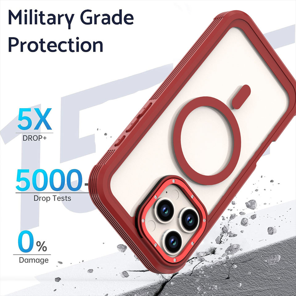 360° Shockproof Hybrid Phone Case for iPhone 17 16 15 14 13 - Image 5