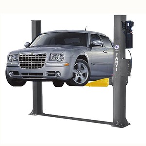 Équipement d'atelier automobile, pont élévateur pour voitures, double cylindre hydraulique électrique, 2 poteaux, norme <span class=keywords><strong>allemande</strong></span>, certifié CE, capacité 4T - Product Image 2