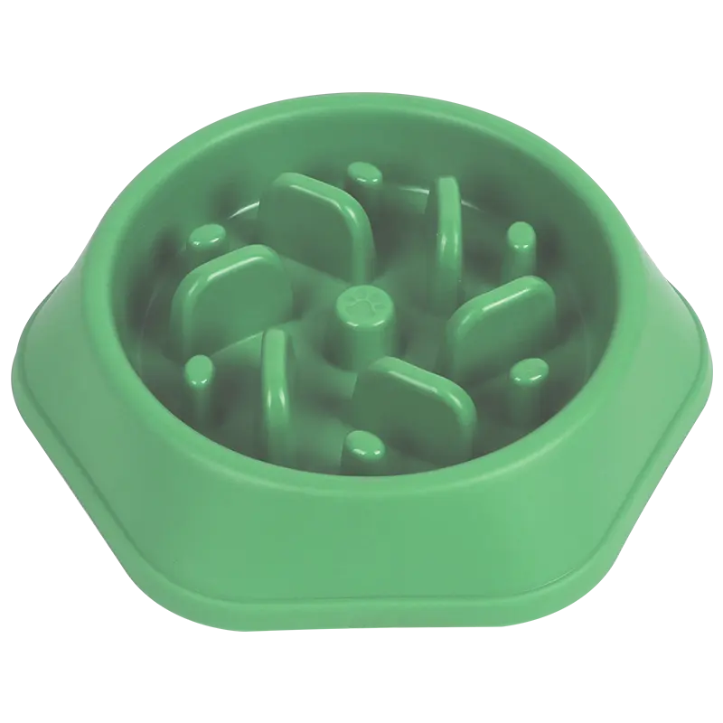 Fabrikant Groothandel Multi-Kleuren Ronde Siliconen Plastic Slow Feeder Hond Kom