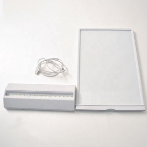 กรอบโปสเตอร์ A4แบบบางพิเศษพร้อมไฟสองด้านแบบพกพากล่องไฟ LED ชาร์จได้สำหรับโฆษณาทรงสี่เหลี่ยมผืนผ้า - Product Image 2