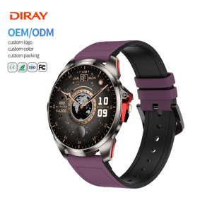 Montre connectée de sport pour hommes Fashion HX-NO.1 ultra-fine avec écran AMOLED de 1,43 pouce, boussole, suivi du sommeil et surveillance de la santé - Product Image 1
