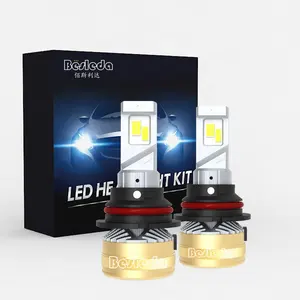 ไฟหน้า LED 200W CSP H4 H7 HB3หลอดไฟหน้ารถยนต์ H11 HB4 9007ไฟหน้ารถสีขาวซุปเปอร์