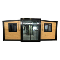 Contenedor de Vivienda de Dos Pisos, Expandible, de 40 Pies, con 2 Dormitorios, para Restaurante, de Lujo, Sostenible, de Proveedor Verificado