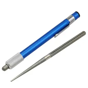 Открытый портативный нож точильный стержень ручка типа Алмазный точильный камень