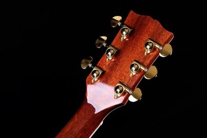 <span class=keywords><strong>Guitarra</strong></span> Acústica Personalizada Nathan-SJ200 de 6 Cuerdas, Acabado Sunburst Antiguo, Totalmente Sólida, Mástil de Caoba, 42 Pulgadas, Abeto y Palisandro - Product Image 5