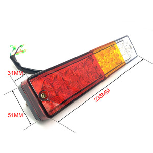 Đèn Đuôi 12V 24 V Cho Xe Moóc Đèn Báo Rẽ Phanh Sau Xe Tải Caravana Phụ Kiện Xe Tải 24 Vôn - Product Image 5