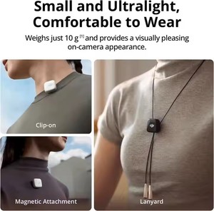 ไมโครโฟนไร้สาย <span class=keywords><strong>DJI</strong></span> MIC <span class=keywords><strong>MINI</strong></span> Ultralight แบบเชื่อมต่อ Type C พร้อมระบบตัดเสียงรบกวน พร้อมเคสชาร์จแบบจำกัดกำลังอัตโนมัติ <span class=keywords><strong>2</strong></span> TX + 1 RX - Product Image 4