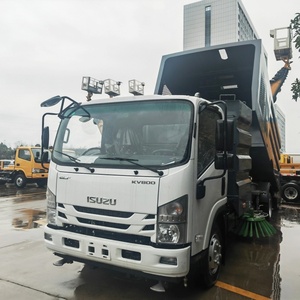 Camión barredor de calles ISUZU de alta presión, camión barredor de calles con aspiradora de 6 CBM para la venta - Product Image 2