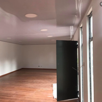 Villa moderne préfabriquée de luxe de 40 pieds Maison préfabriquée de luxe avec salle de sport à l'arrière Studio bureau pour la Pologne