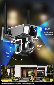8MP Wifi + 4G Năng Lượng Mặt Trời Máy Ảnh Không Thấm Nước IP66 10X Zoom Quang Học Phát Hiện Chuyển Động Tự Động Theo Dõi An Ninh Máy Ảnh 4K Tầm Nhìn Ban Đêm CCTV - Product Image 4