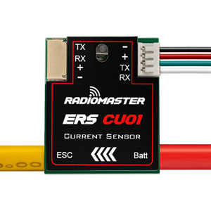 Capteur de courant et de tension en temps réel RadioMaster ERS-CU01 pour récepteurs ExpressLRS PWM - Product Image 1