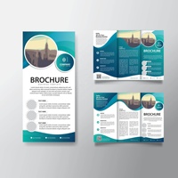 Impression personnalisée de dépliants A6, brochures en carton brillant, flyers A4 A5, brochures, dépliants publicitaires pour entreprises, service d'impression de flyers