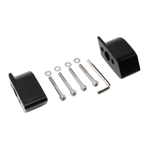 Rear Spoiler Lift Kit For Subaru Brz 2017 2018 2019 2020 Aluminum Alloy <b>Black</b> <b>Wing</b> Shaped Trunk Mounting Hardware Included - Product Image 3