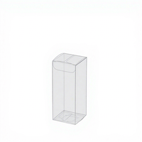 Boîtes d'emballage rectangulaires personnalisables en PET/PVC/PP transparent, respectueuses de l'environnement, avec logo/design graphique personnalisé pour les supermarchés et la vente au détail