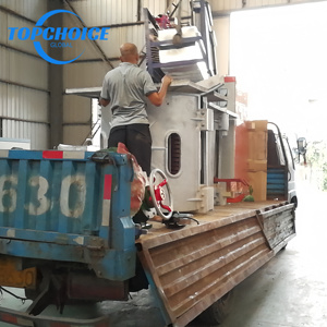 Four de fusion de boîtes d'aluminium 150Kg 200kg 300kg Four de fusion à induction Four industriel - Product Image 4