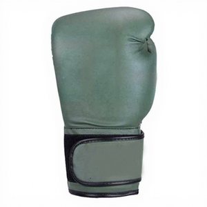 Guantes de Boxeo Verdes de PU con Cierre de Muñeca, Absorción de Humedad, Empaque Personalizado para Entrenamiento y Sparring de Adultos - Product Image 3