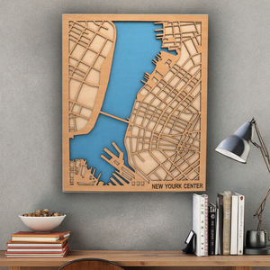 <span class=keywords><strong>Carte</strong></span> de la ville <span class=keywords><strong>du</strong></span> <span class=keywords><strong>monde</strong></span> découpée au laser personnalisée <span class=keywords><strong>Carte</strong></span> de la ville en bois 3D Peinture murale en bois - Product Image 2