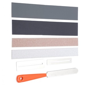 Kit di Strumenti per Liutaio per la Riparazione della Tastiera della <span class=keywords><strong>Chitarra</strong></span>: <span class=keywords><strong>Accessori</strong></span> per Pulizia, Lucidatura e Livellamento - Product Image 2