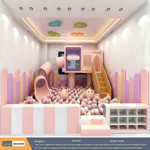 Equipo de Juegos Interior Certificado para Niños, con Bordes Suaves y Fijaciones Seguras para Grupos de Niños Pequeños - Product Image 1