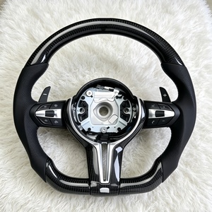 Volant en fibre de carbone pour BMW 1, 3, 5, 7 Series F10 F15 E70 X6 F16 E71 X1 E84 F20 F22 F30 F32 F36 F90 F40 F80 E70 E92 F34 F21 - Product Image 1