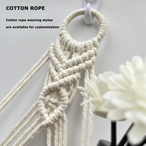 <span class=keywords><strong>Estantes</strong></span> Colgantes Decorativos Boho, <span class=keywords><strong>Estantes</strong></span> <span class=keywords><strong>Flotantes</strong></span> de Madera <span class=keywords><strong>para</strong></span> Almacenamiento en Dormitorio, <span class=keywords><strong>Baño</strong></span>, Sala de Estar, Cuarto de Niños o Residencia Universitaria - Product Image 3