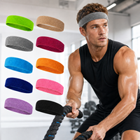 Bandeau anti-transpiration pour hommes, respirant, élastique, pour le sport, la course et l'entraînement, OEM