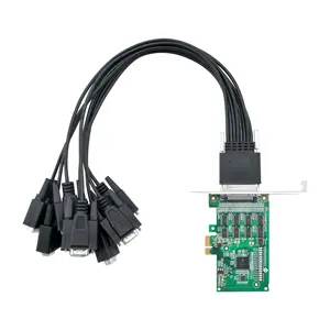 XR17V354 Chipset 4 serial port pcie card with 35cm Breakout Cable