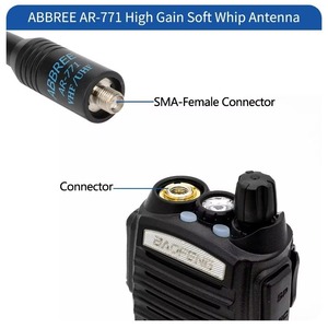 Antenne Baopeng pour talkie-walkie Na 771 double bande 400-470 MHz 136-174 MHz VHF UHF pour radio 5R 888S - Product Image 3