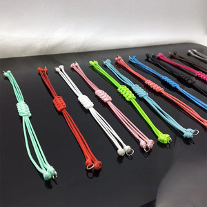 Diy <b>Braided</b> Waxed Rope Bracelet 1.0mm Adjustable Jewelry <b>Accessory</b> Material 12 Colors Weaving Craft Supply Yiwu Origin - Product Image 2