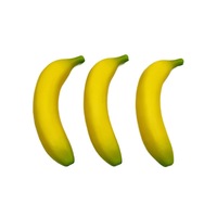 Jouet anti-stress réaliste en PU en forme de banane, rebond lent – Idéal pour les farces, la décompression et comme objet décoratif – Disponible pour les 3 ans et plus
